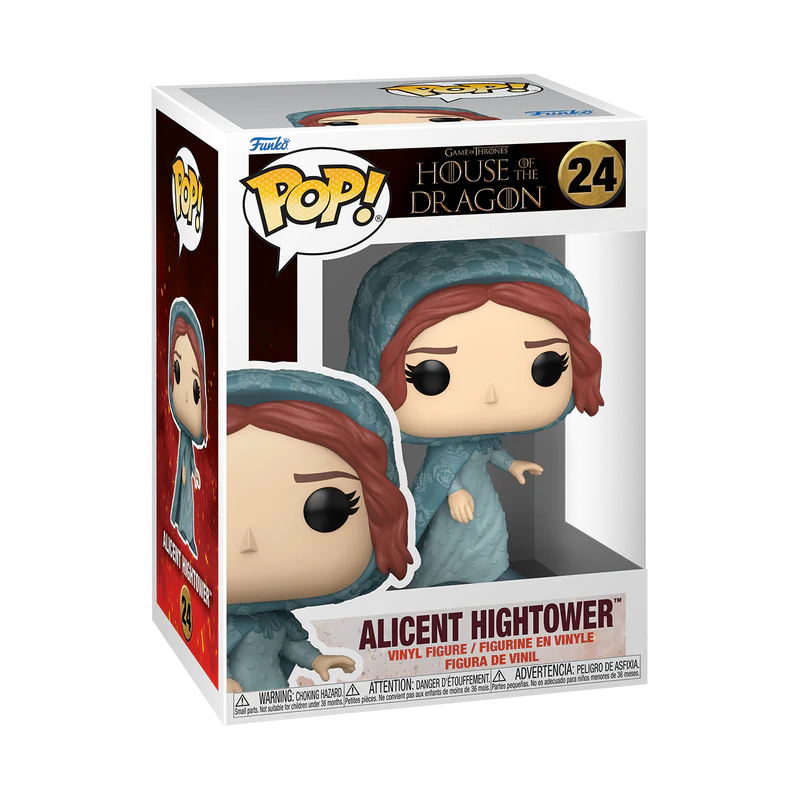 Paquete Funko Pop! – Trío House of the Dragon (Alicent Hightower, Rhaenyra Targaryen, Daemon Targaryen) | Funko Pop TV