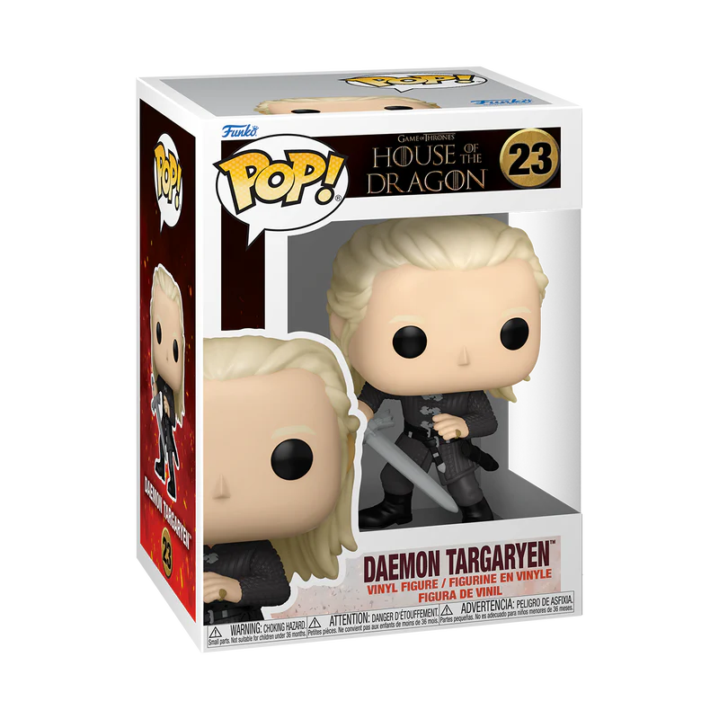 Paquete Funko Pop! – Trío House of the Dragon (Alicent Hightower, Rhaenyra Targaryen, Daemon Targaryen) | Funko Pop TV